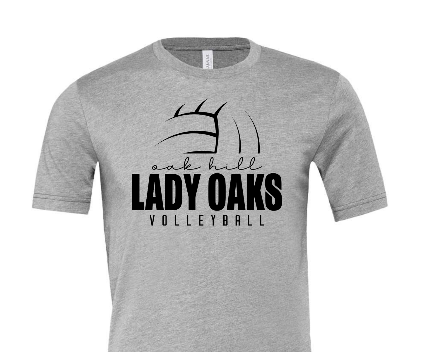 Lady Oaks Volleyball - Set Point Tee