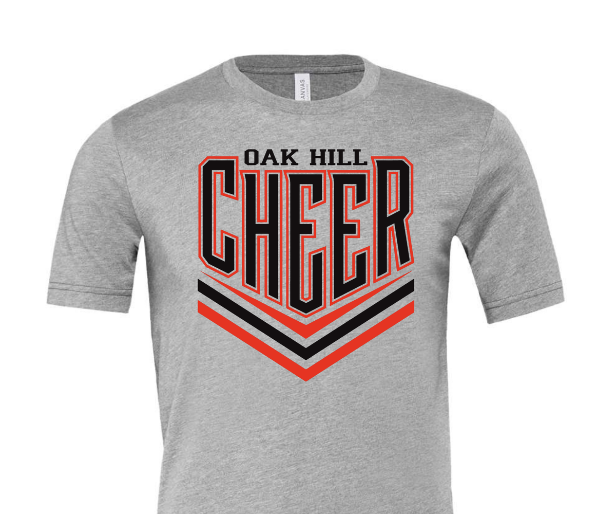 Oak Hill Cheer - Victory Chevron