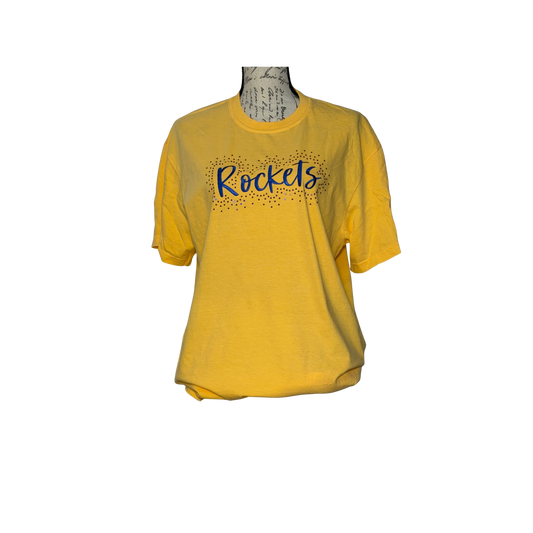 Wellston Rockets Script Spirit Tee | Comfort Colors®
