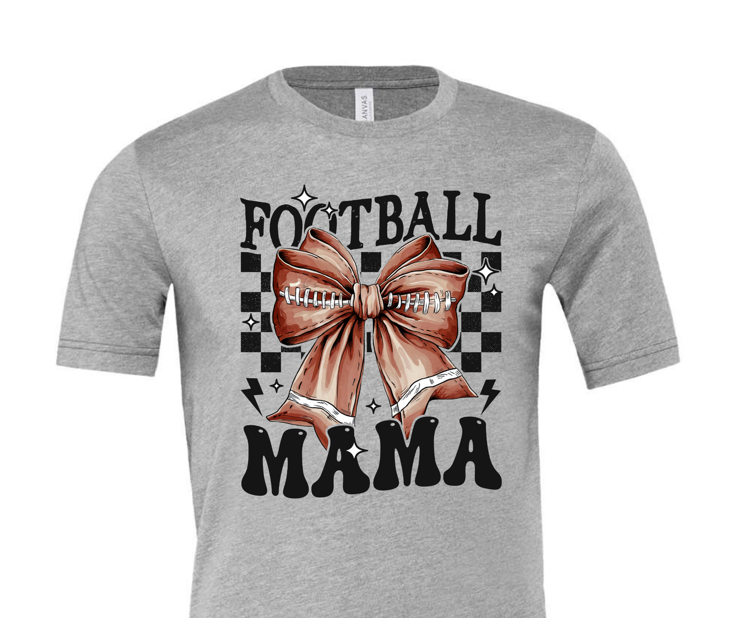 Football Mama Bow