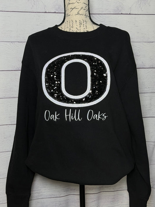 Oak Hill Oaks Sequin Appliqué