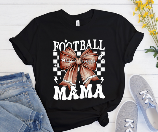 Football Mama Bow