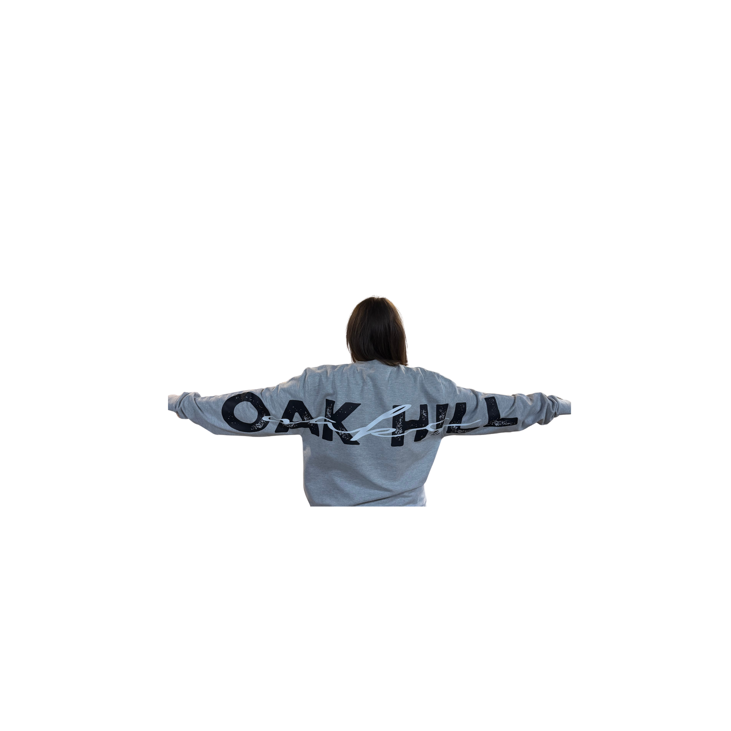 Oak Hill Oversized Print Crewneck