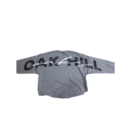 Oak Hill Oversized Print Crewneck