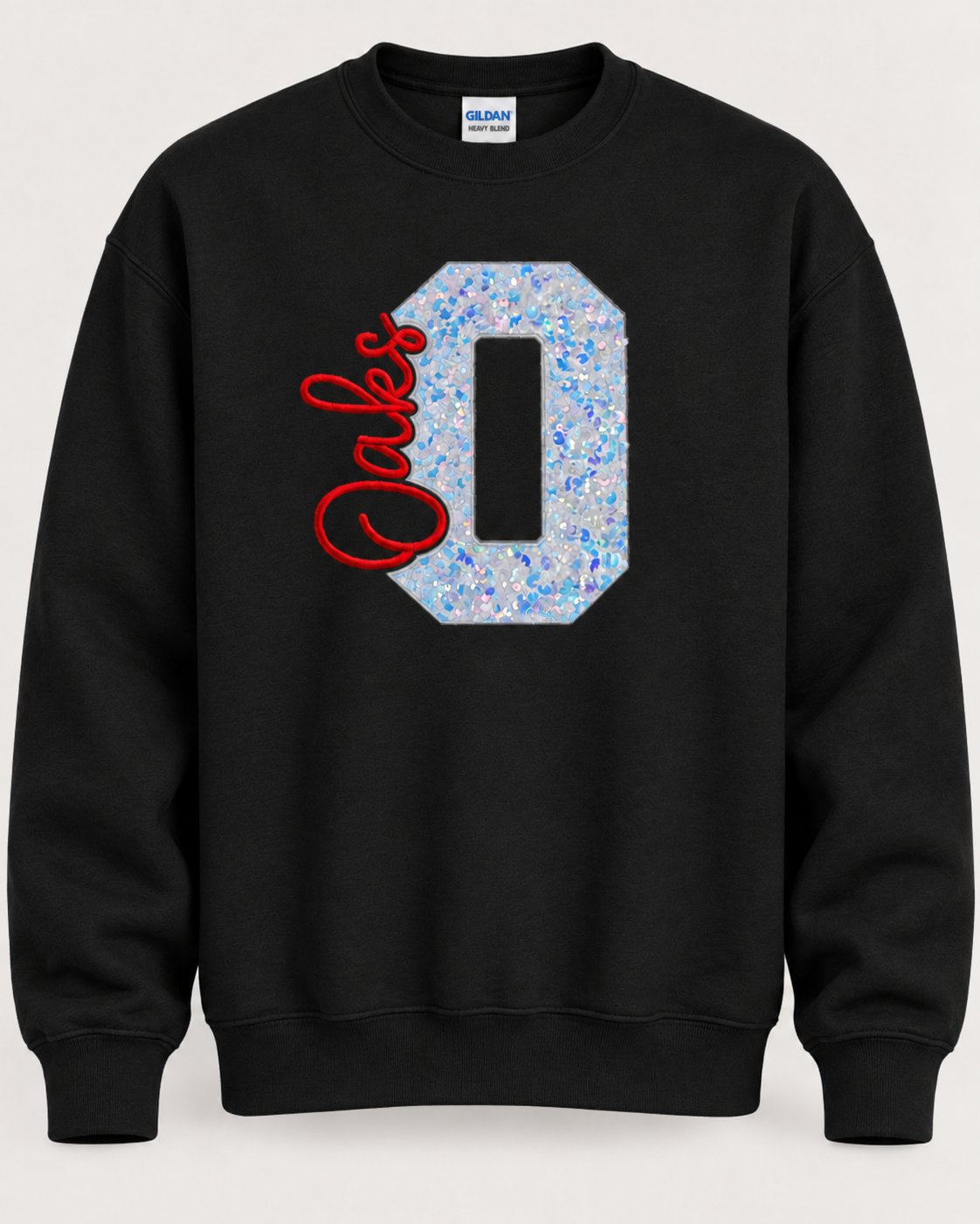 Oak Hill Oaks Knockout O Sequin Appliqué