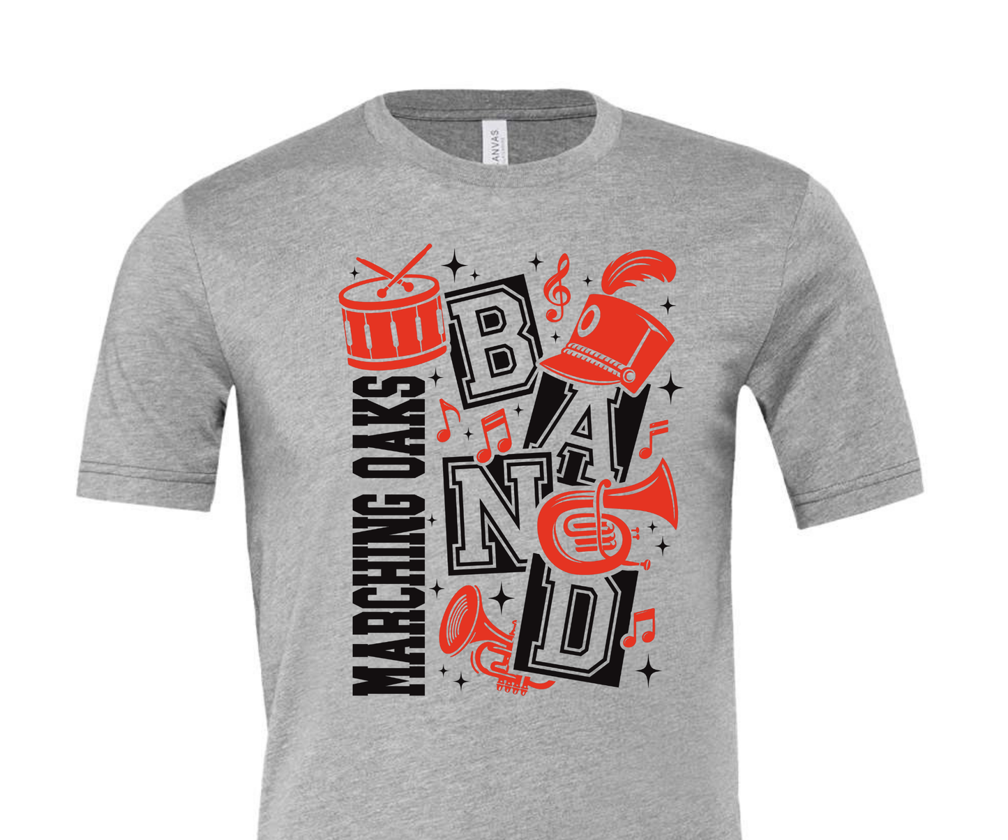 Marching Oaks Band Tee