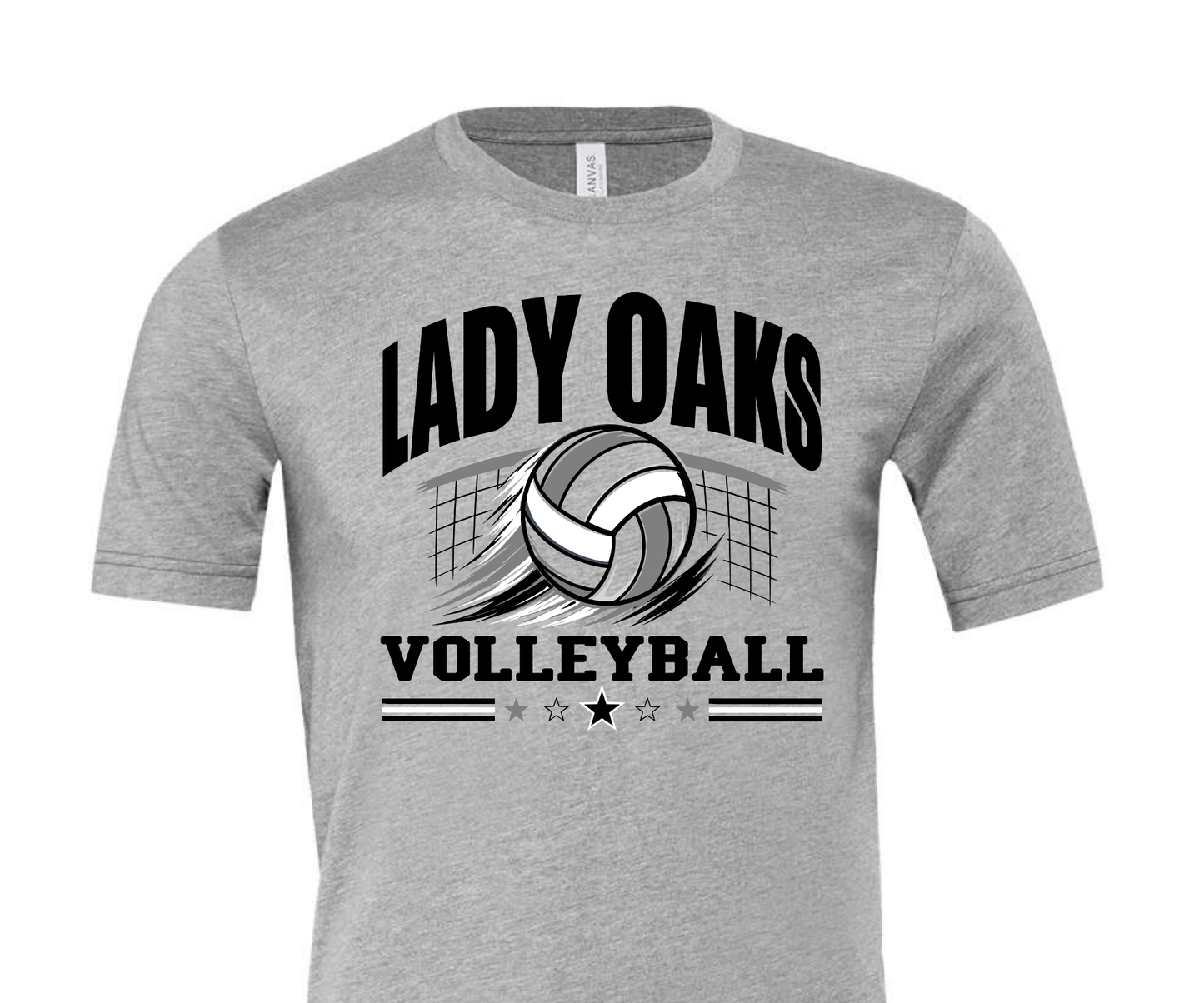 Lady Oaks Volleyball Tee - Game Point