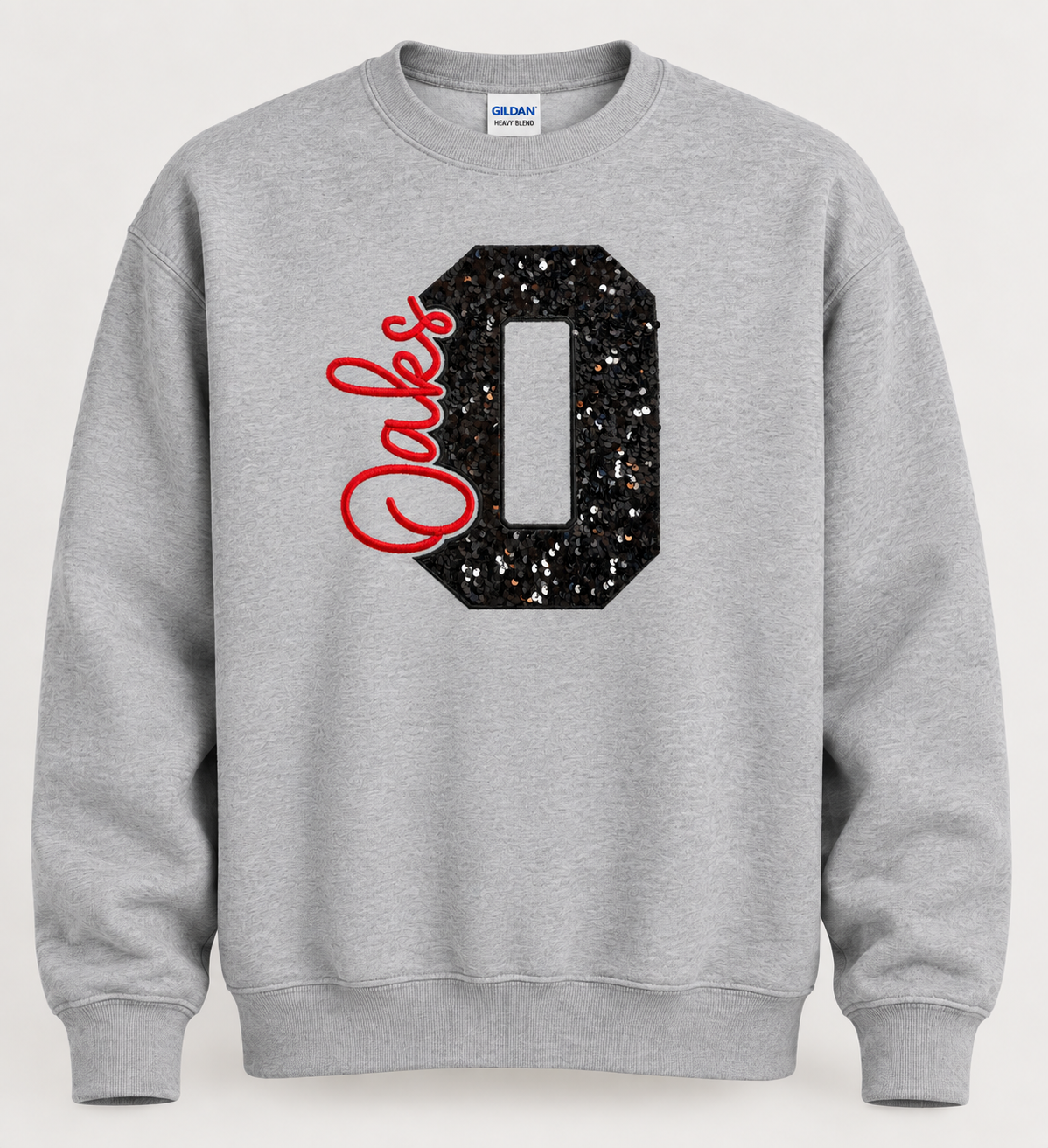 Oak Hill Oaks Knockout O Sequin Appliqué