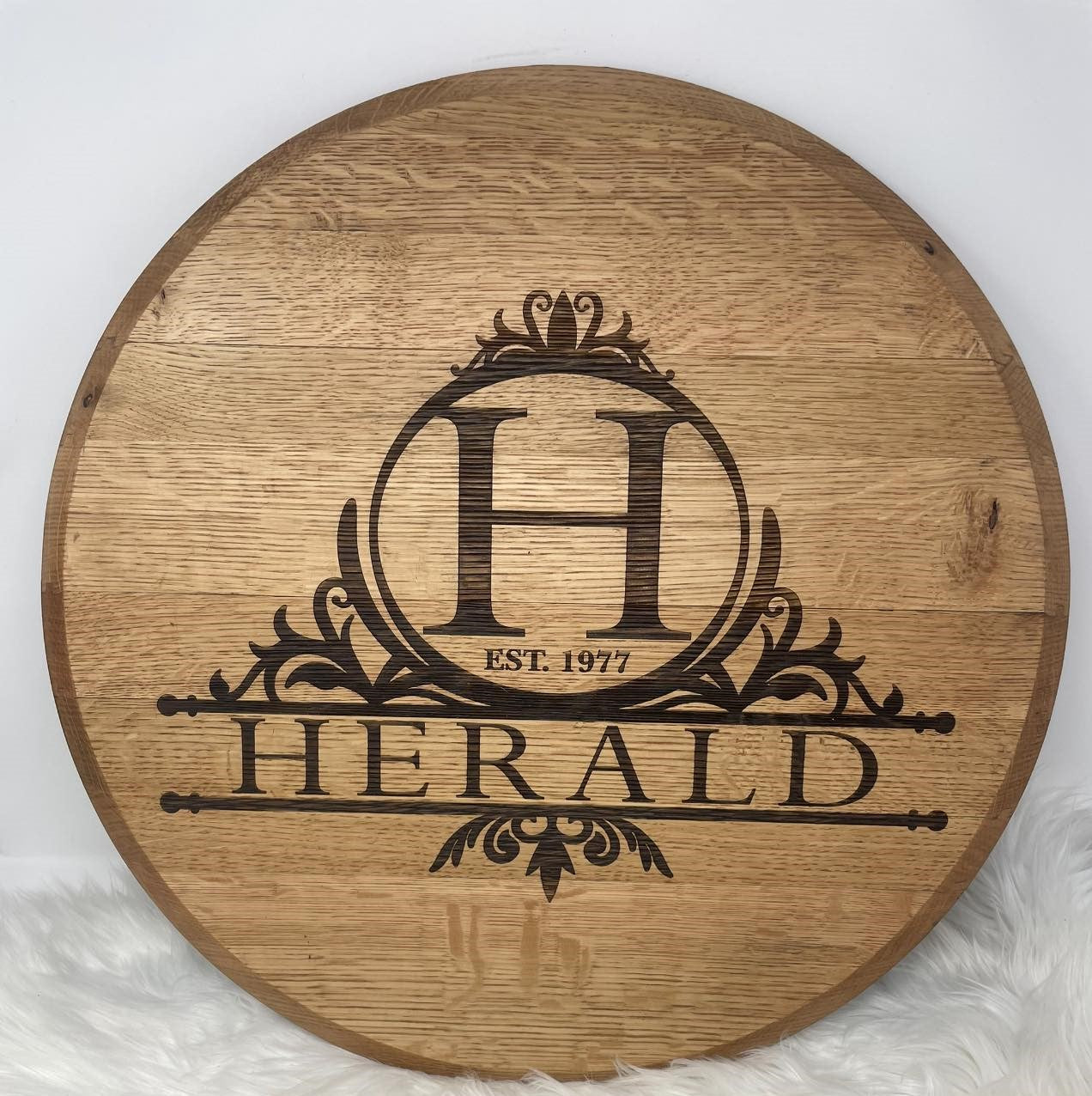 Barrel Head - Personalized